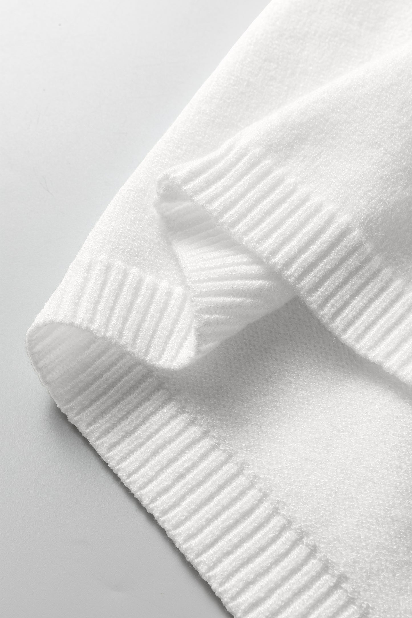 Pink Solid Color Knit Loose Bracelet Sleeve Dolman Sweater