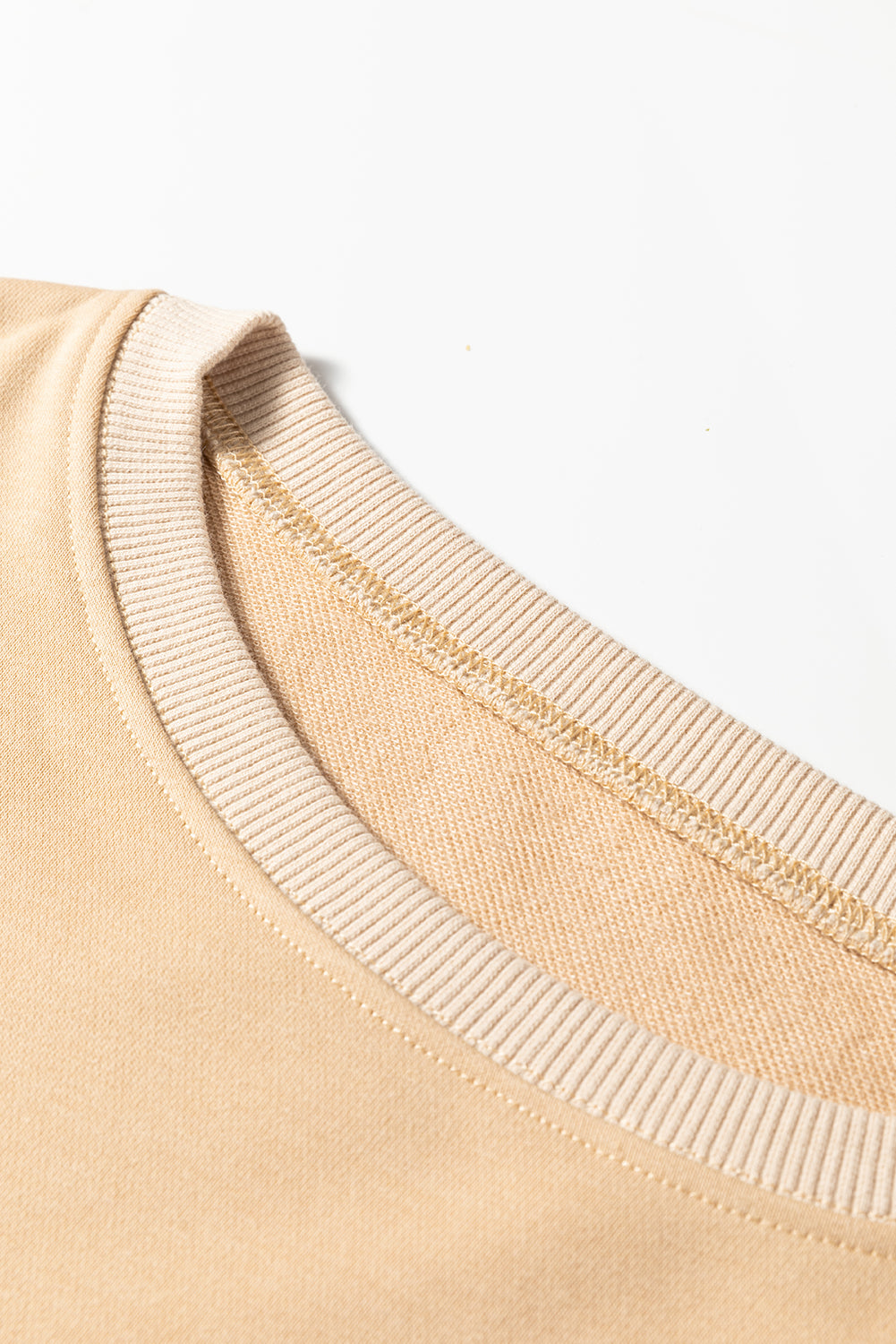 Blue Exposed Seam Floral Mixed Patchwork Relaxed Plus Size Top