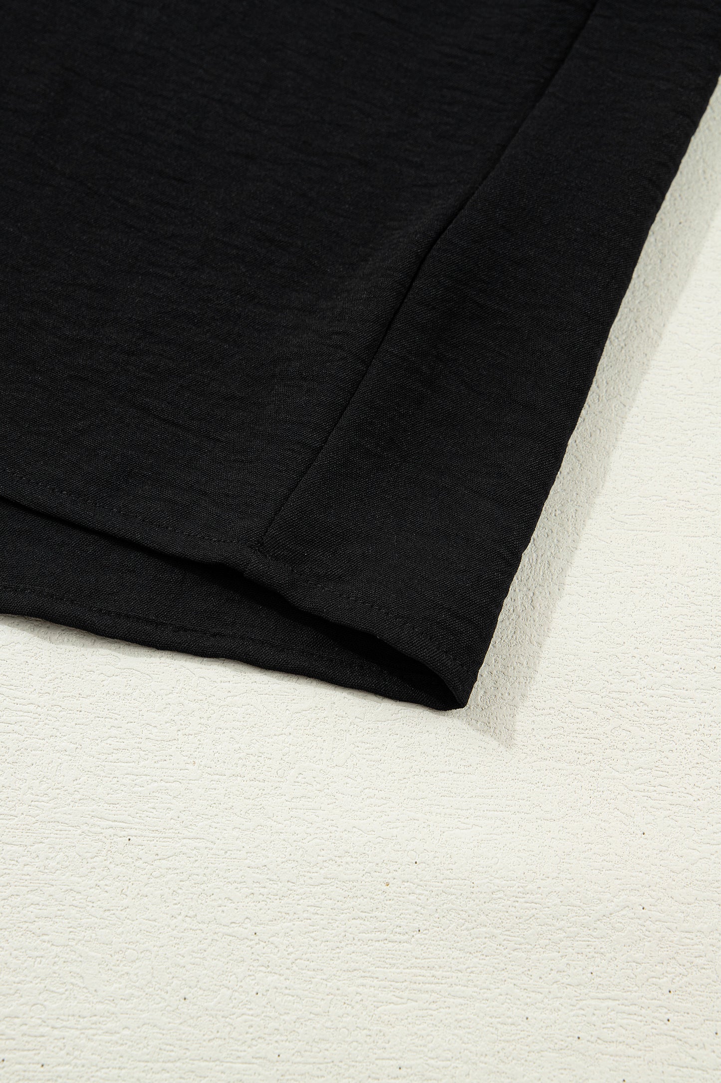 Rose Red Dolman Half Sleeve Leopard Patchwork Trim V Neck Blouse