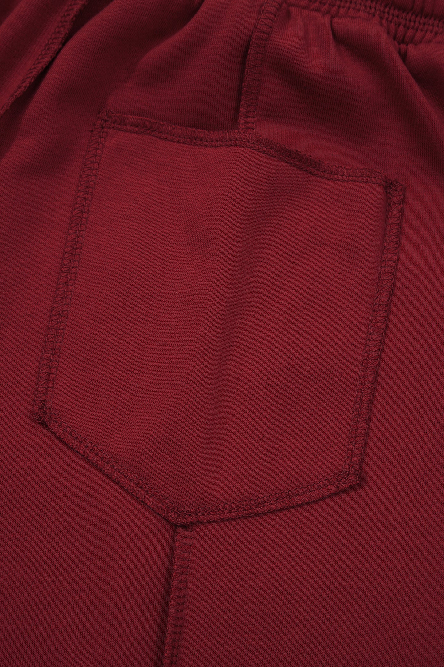 Racing Red Drop Shoulder Boxy Tee and Barrel Pants Set