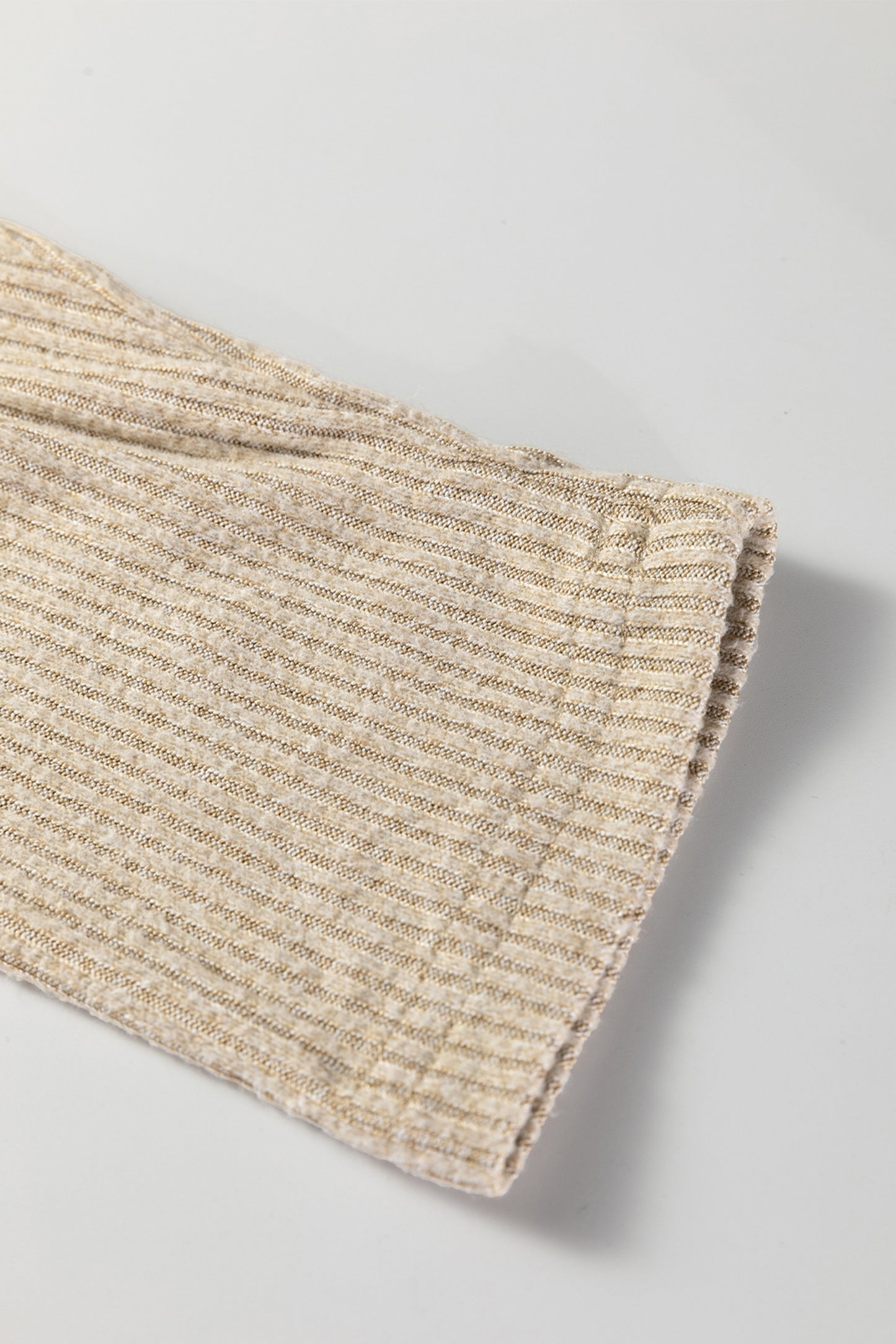 Jet Stream 3D Ribbed V Neck Pullover Drawstring Pants 2 Piece Lounge Set