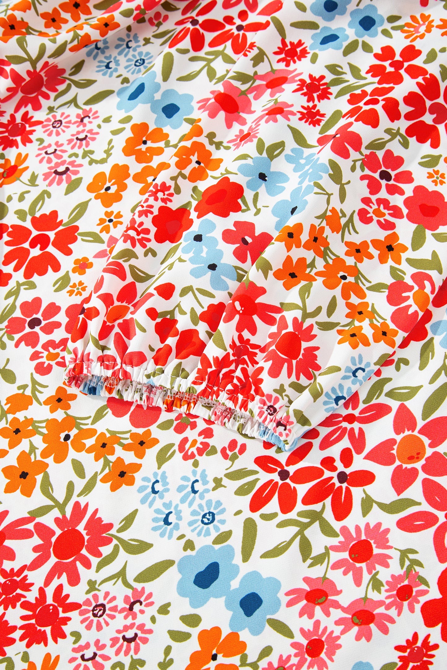 Pink Plus Size Button V Neck Leopard Print Puff Sleeve Loose Mini Dress